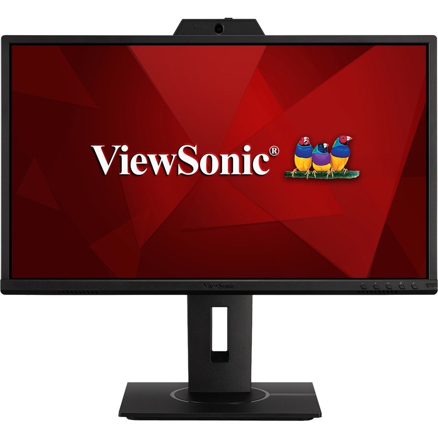 ViewSonic VG2440V 24" 1080p Ergonomic IPS Monitor with 2MP Web Camera, Microphone, HDMI, DP