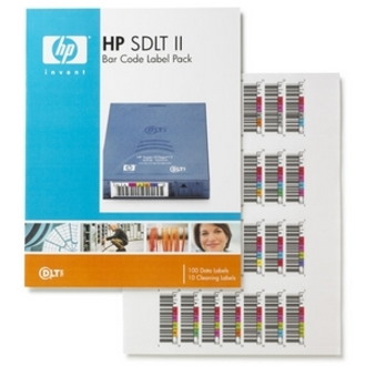 HPE SDLT II Automation Bar Code Labels