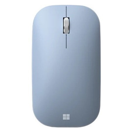 Microsoft Modern Mobile Mouse - Bluetooth - BlueTrack - 4 Button(s) - Pastel Blue