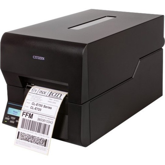 Citizen CL-E730 Desktop Direct Thermal/Thermal Transfer Printer - Monochrome - Label Print - USB