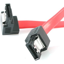 StarTech.com 18in Latching SATA to Right Angle SATA Serial ATA Cable