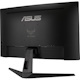 Asus VG27VH1B 27" Class Full HD Curved Screen Gaming LCD Monitor - 16:9 - Black