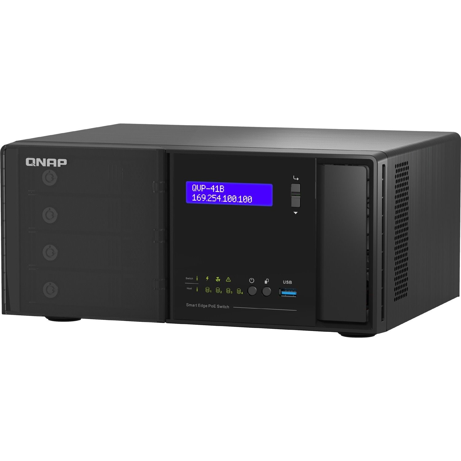 QNAP NVR Server X Smart PoE Switch, Building Complete Surveillance Network