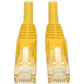 Eaton Tripp Lite Series Cat6 Gigabit Snagless Molded (UTP) Ethernet Cable (RJ45 M/M), PoE, Yellow, 35 ft. (10.67 m)