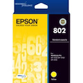 Epson DURABrite Ultra 802 Original Standard Yield Inkjet Ink Cartridge - Yellow Pack