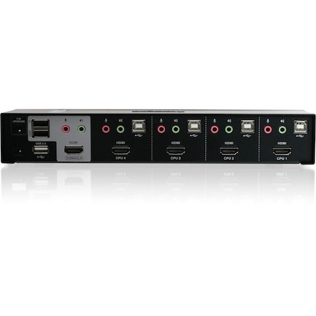 IOGEAR MiniView 4-Port HDMI Multimedia KVM Switch with Audio
