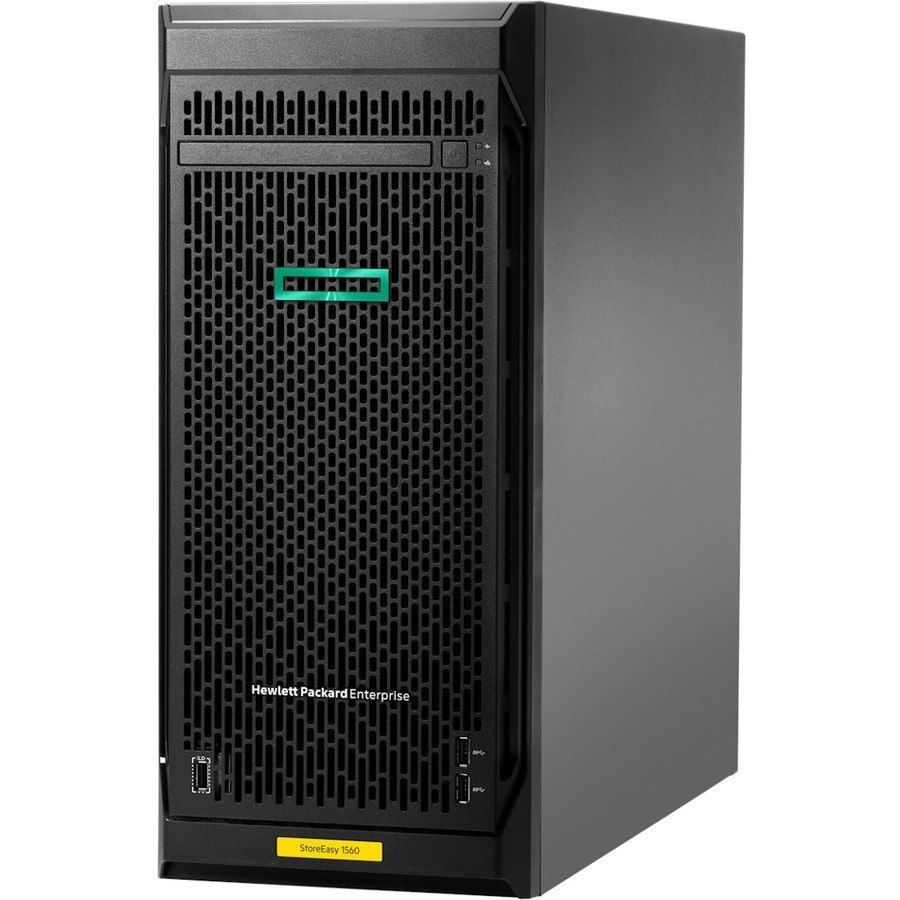 HPE StoreEasy 1560 4 x Total Bays SAN/NAS Storage System - 8 TB HDD - Intel Xeon Bronze 3204 Hexa-core (6 Core) 1.90 GHz - 16 GB RAM - 4.5U Tower/Rack-mountable