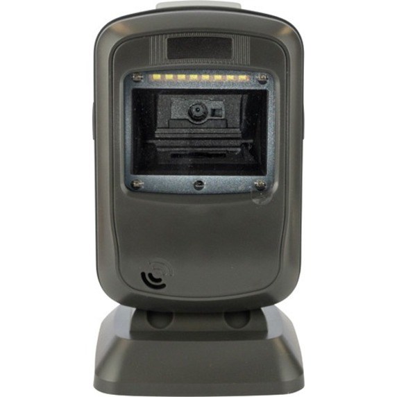 Star Micronics Desktop Barcode Scanner - Wireless Connectivity - 1D, 2D - Imager - , Infrared - USB, Serial - Black - IP52