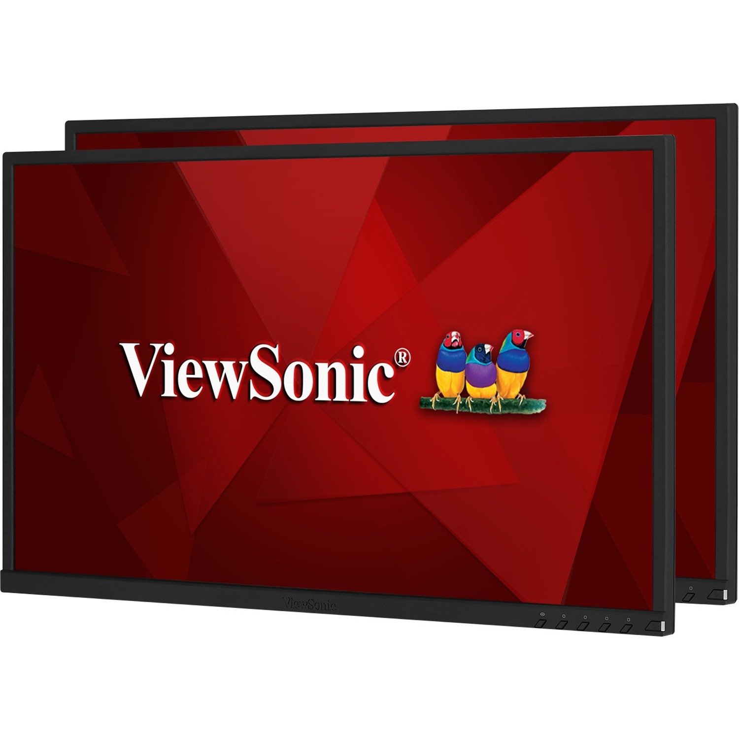 ViewSonic VG2448_H2 24 Inch Dual Pack Head-Only IPS 1080p Monitors with HDMI DisplayPort USB for Home and Office