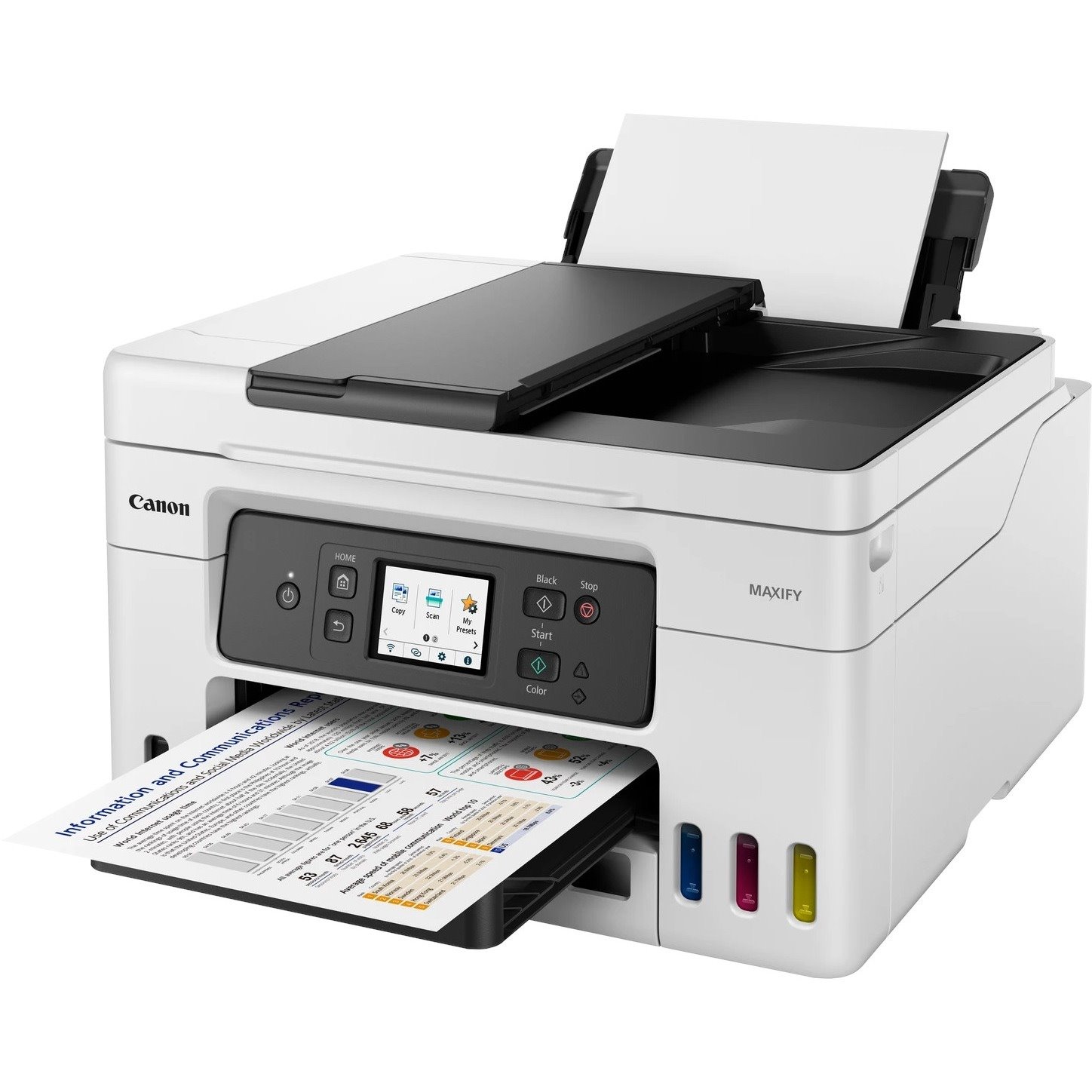 Canon MAXIFY GX4050 Wireless Inkjet Multifunction Printer - Colour