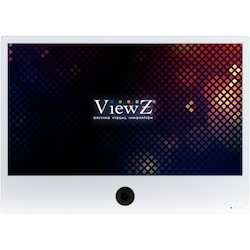 ViewZ VZ-PVM-I3B3N Webcam Full HD LED LCD Monitor - 16:9 - Black