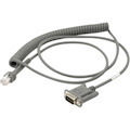 Zebra Coiled RS232 Cable