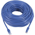 Monoprice FLEXboot Series Cat5e 24AWG UTP Ethernet Network Patch Cable, 100ft Blue
