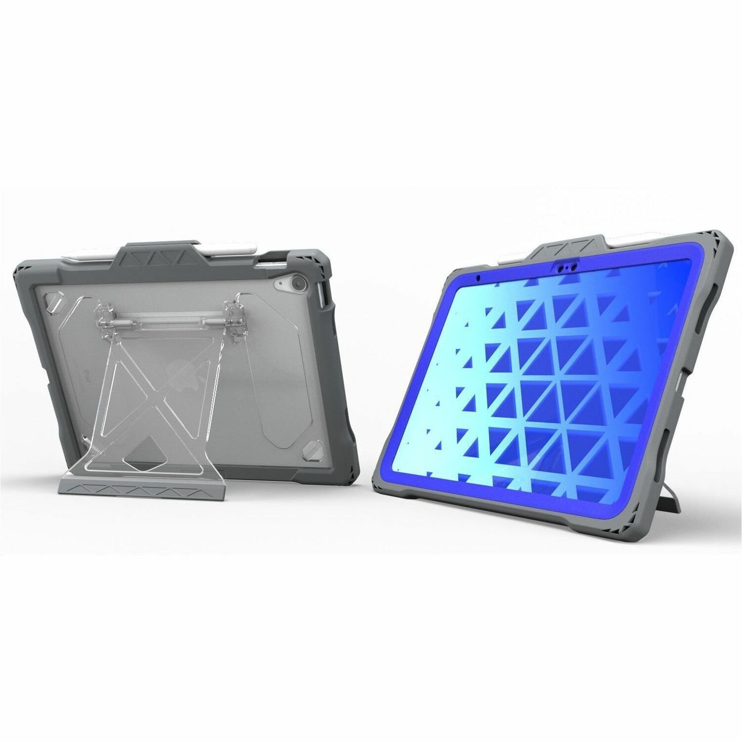 MAXCases Shield Extreme-X2 Rugged Case for Apple iPad (10th Generation) Tablet - Blue, Grey