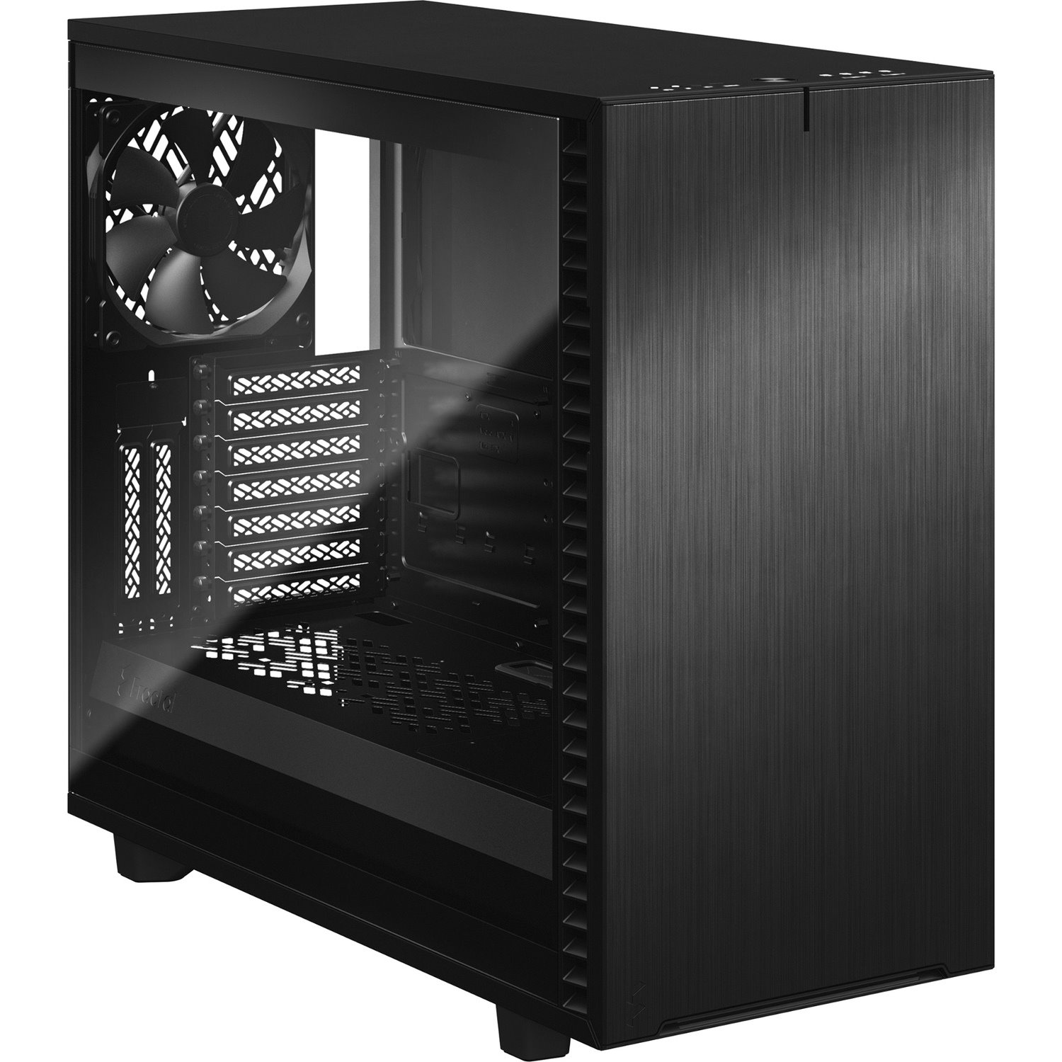 Fractal Design Define 7 Computer Case - ATX Motherboard Supported - Mid-tower - Steel, Anodized Aluminium - Black