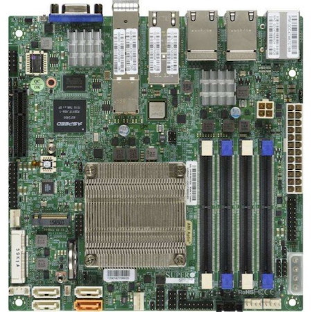 Supermicro A2SDi-TP8F Server Motherboard - Intel Chipset - Socket BGA-1310 - Mini ITX