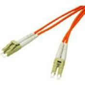 C2G 10m LC-LC 50/125 Duplex Multimode OM2 Fiber Cable - Orange - 33ft