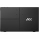 AOC 16T3E 16" Class Full HD LCD Monitor - Black