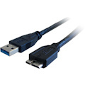 Comprehensive USB 3.0 A Male to Micro B Male Cable 6ft.