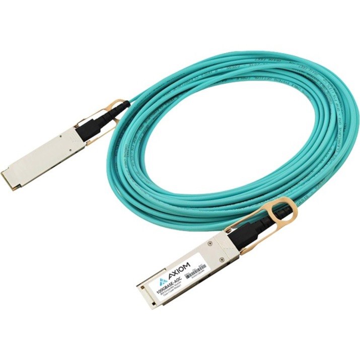 Axiom 100GBASE-AOC QSFP28 Active Optical Cable Cisco Compatible 15m
