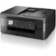 Brother MFC MFC-J1010DW Inkjet Multifunction Printer-Color-Copier/Fax/Scanner-17 ppm Mono/9.5 ppm Color Print-6000x1200 dpi Print-Automatic Duplex Print-150 sheets Input-Color Flatbed Scanner-1200 dpi Optical Scan-Color Fax-Wireless LAN