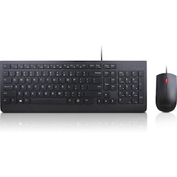 Lenovo Essential Keyboard & Mouse - QWERTY - English (UK) - 1 Pack