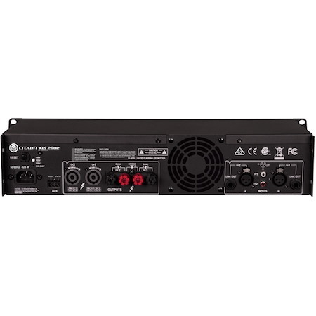 Crown XLS DriveCore 2 2502 Amplifier - 880 W RMS - 2 Channel - Black