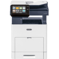 Xerox VersaLink B615 LED Multifunction Printer-Monochrome-Copier/Fax/Scanner-58 ppm Mono Print-1200x1200 Print-Automatic Duplex Print-275000 Pages Monthly-700 sheets Input-Color Scanner-600 Optical Scan-Monochrome Fax-Gigabit Ethernet