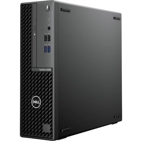 Dell OptiPlex 3000 3080 Desktop Computer - Intel Core i5 10th Gen i5-10505 - 8 GB - 256 GB SSD - Small Form Factor - Black