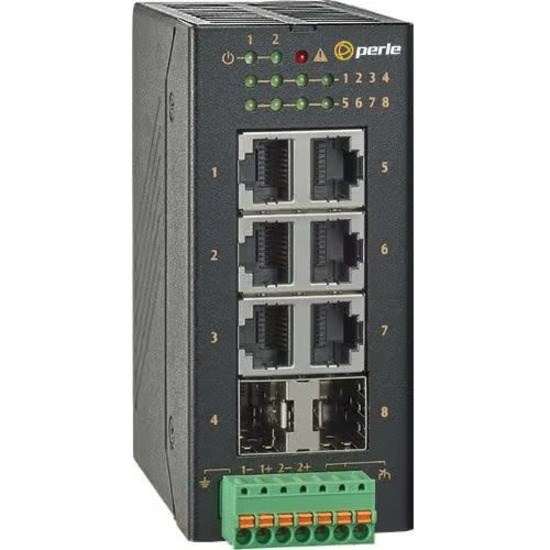 Perle IDS-106FE-2SFP Ethernet Switch