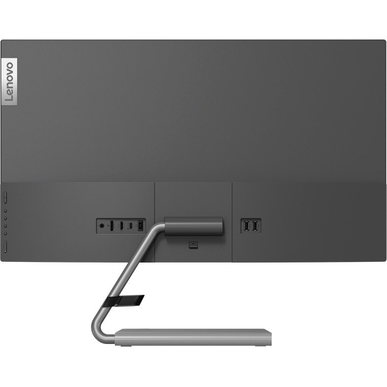 Lenovo Q27h-10 27" WQHD WLED LCD Monitor - 16:9 - Gray