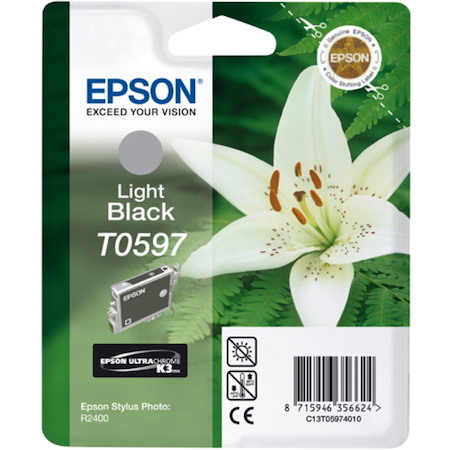 Epson T0597 Original Inkjet Ink Cartridge - Light Black Pack