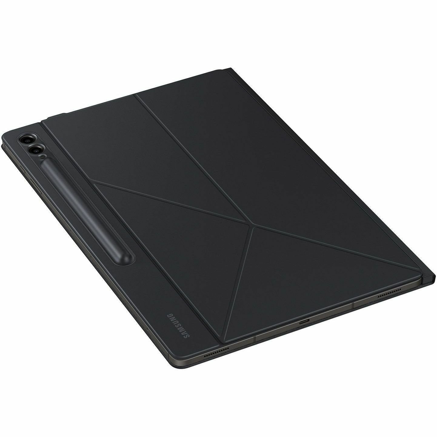 Samsung Carrying Case (Book Fold) Samsung Galaxy Tab S10 Ultra, Galaxy Tab S9 Ultra Tablet - Black