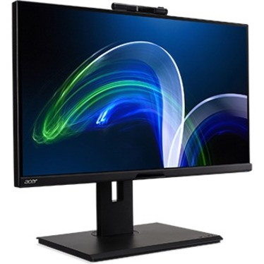 Acer B248Y 23.8" Webcam Full HD LED LCD Monitor - 16:9 - Black