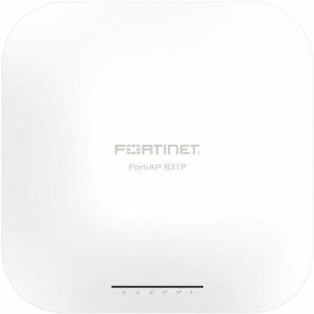 Fortinet FortiAP 831F Dual Band IEEE 802.11a/b/g/n/ac/ax/d/e/h/i/j/k/r/u/v 5.81 Gbit/s Wireless Access Point - Indoor