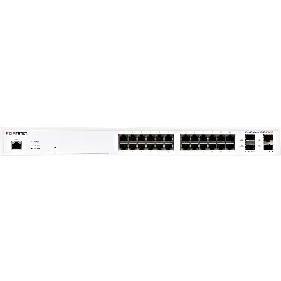 Fortinet FortiSwitch 124E-PoE 24 Ports Manageable Ethernet Switch