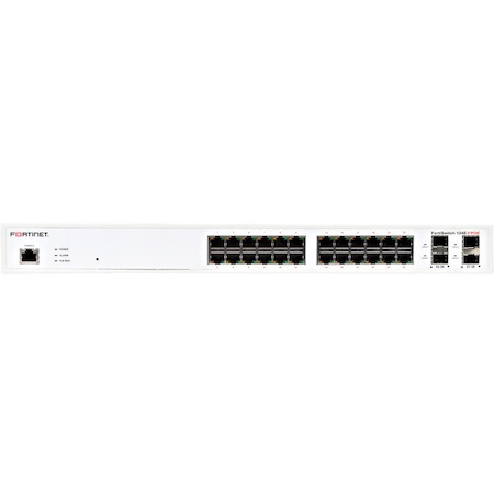 Fortinet FortiSwitch 124E-PoE 24 Ports Manageable Ethernet Switch - Gigabit Ethernet - 1000Base-T, 1000Base-X