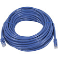 Monoprice FLEXboot Series Cat5e 24AWG UTP Ethernet Network Patch Cable, 50ft Blue