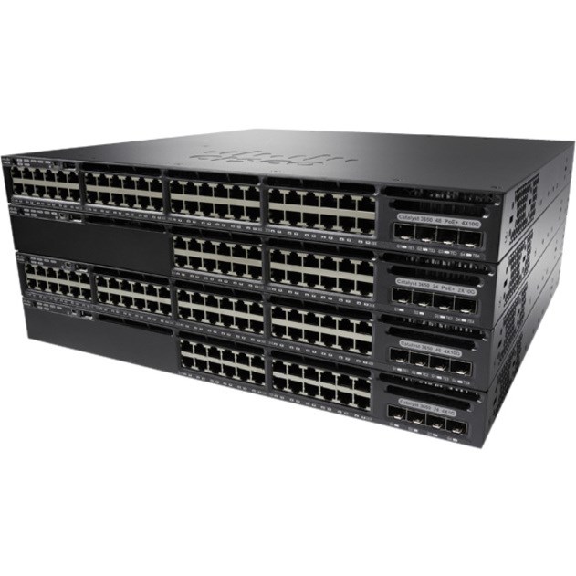 Cisco Catalyst 3650 3650-24T 24 Ports Manageable Ethernet Switch - 10/100/1000Base-T