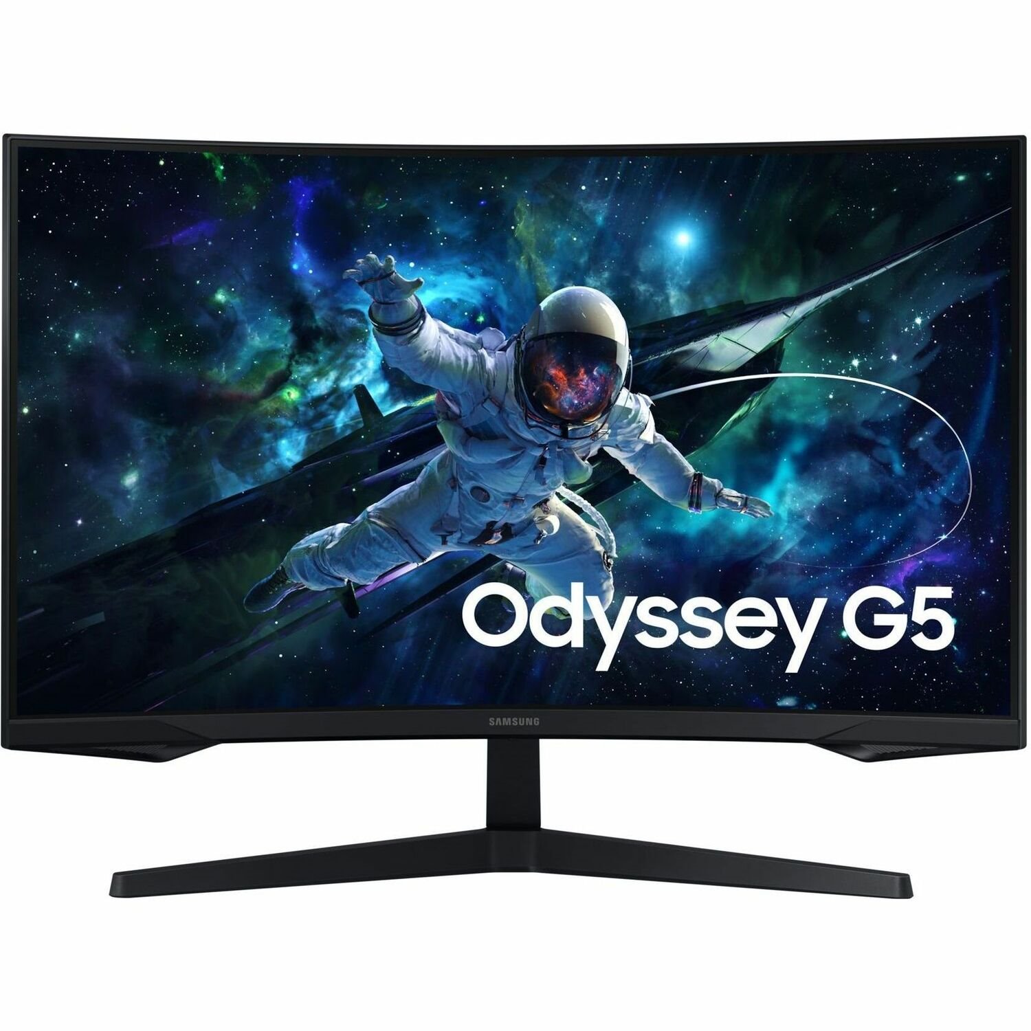 Samsung Odyssey G5 S32CG550EN 32" Class WQHD Curved Screen Gaming LCD Monitor - 16:9 - Black