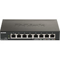 D-Link DGS-1100 DGS-1100-08PV2 8 Ports Manageable Ethernet Switch - Gigabit Ethernet - 1000Base-T