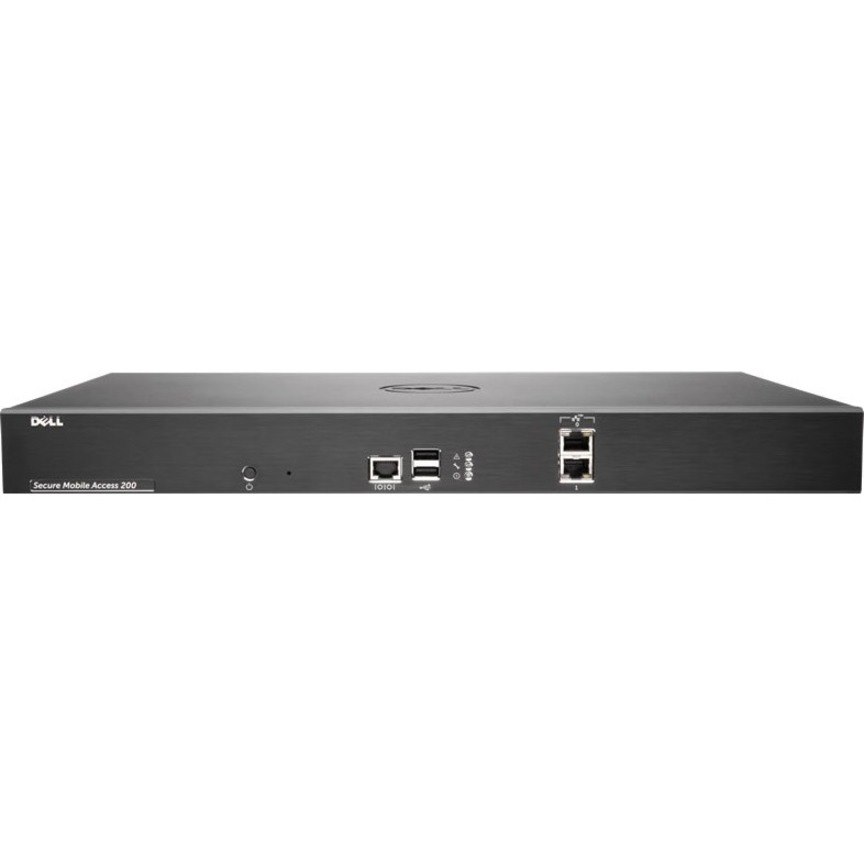 SonicWall SMA 200 Network Security/Firewall Appliance - 1 Year