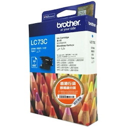 Brother Innobella LC73C Original Inkjet Ink Cartridge - Cyan Pack