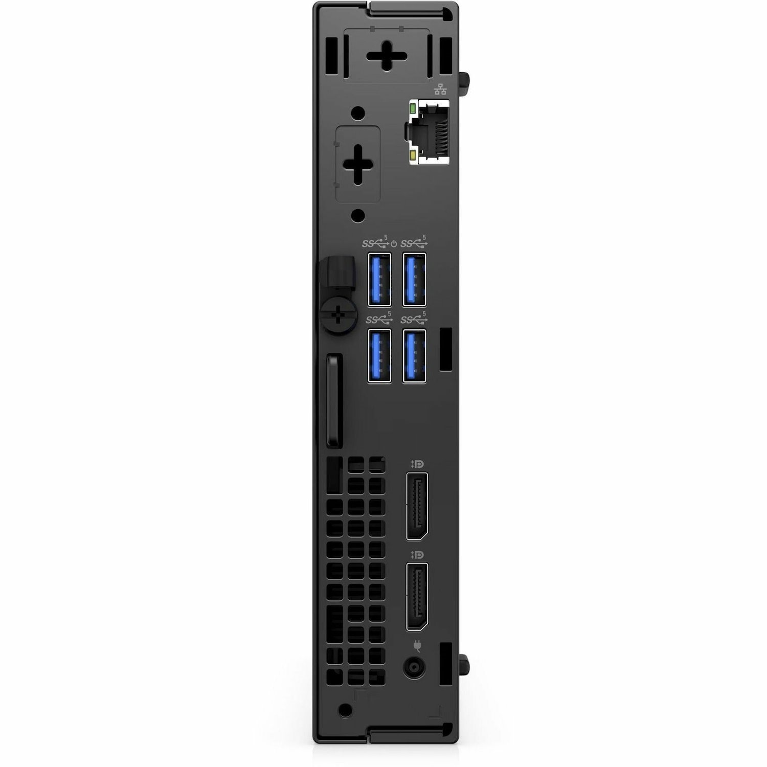 Dell OptiPlex 7000 7010 Plus Desktop Computer - Intel Core i5 13th Gen i5-13500T - vPro Technology - 16 GB - 256 GB SSD - Micro PC - Black