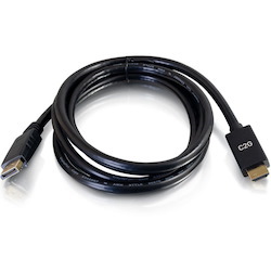 C2G 10ft DisplayPort to HDMI Cable - DP to HDMI Adapter Cable - DisplayPort 1.2a HDMI 1.4b - 4K 30Hz - M/M