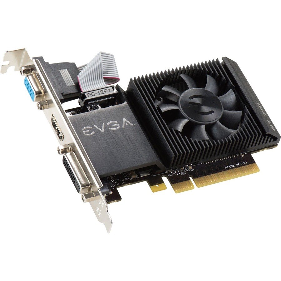 EVGA NVIDIA GeForce GT 710 Graphic Card - 1 GB DDR3 SDRAM - Low-profile