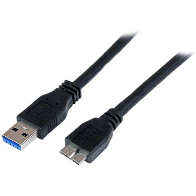 StarTech.com 1m (3ft) Certified SuperSpeed USB 3.0 A to Micro B Cable - M/M