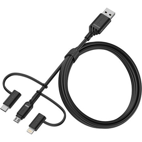 OtterBox 1 m Lightning/Micro-USB/USB/USB-C Data Transfer Cable for Smartphone, Mobile Device