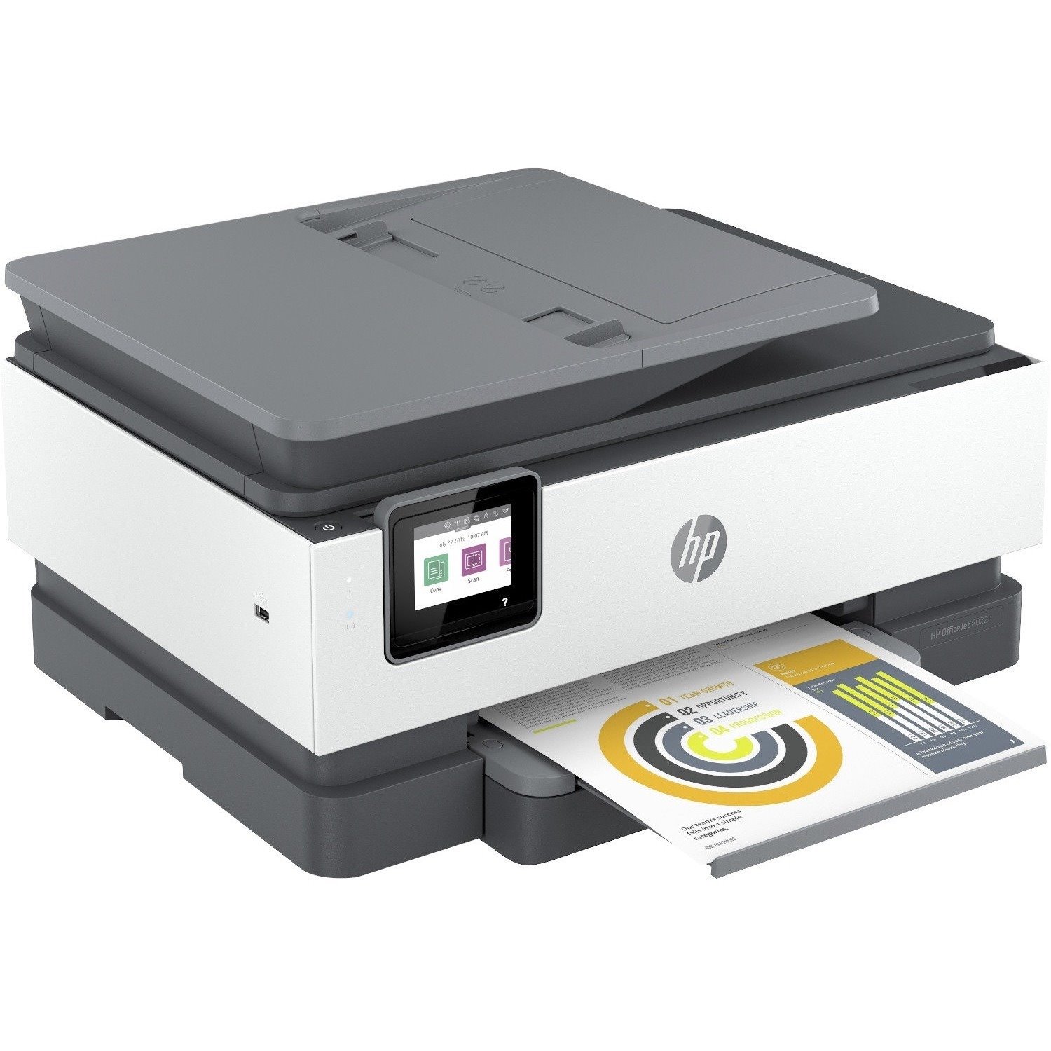 HP Officejet Pro 8022e Wireless Inkjet Multifunction Printer - Colour