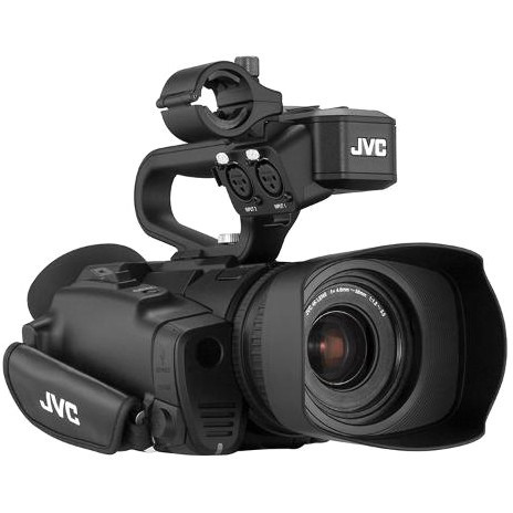 JVC GY-HM250U 4KCam Compact Handheld Camcorder with Integrated 12x Lens